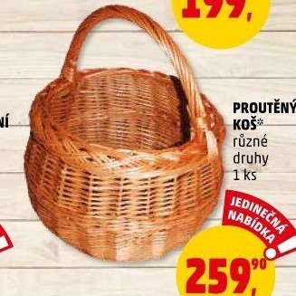 Proutěný koš