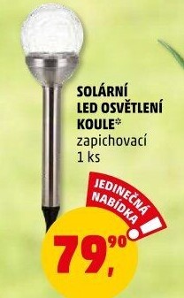 Solární LED svítidlo