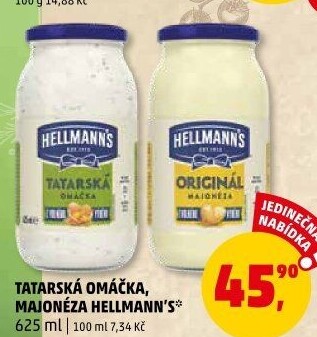 Tatarská omáčka Hellmann'