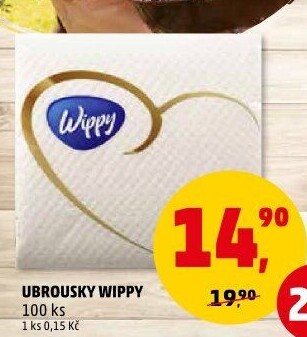 Ubrousky papírové Wippy
