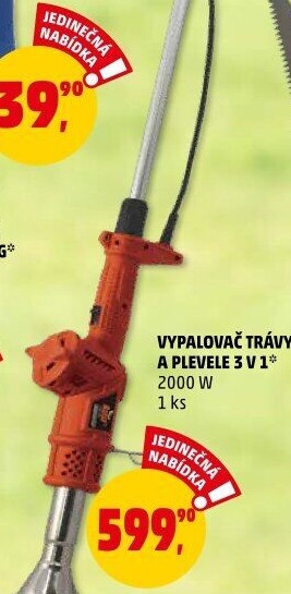 Vypalovač plevele elektrický Asist Smart Garden 3v1