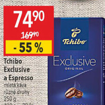 Mletá káva Tchibo Exclusive