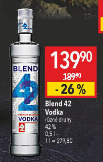 Vodka Blend 42 Vodka