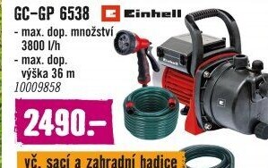 Čerpadlo zahradní Einhell GC-GP6538SET