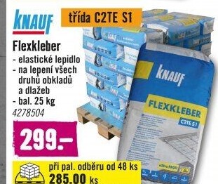 Flexibilní lepidlo Knauf Flexkleber