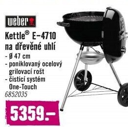Gril na dřevěné uhlí Weber Kettle