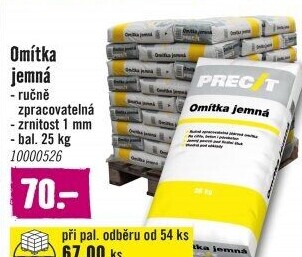 Jádrová omítka Precit