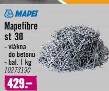 Konstrukční polymerová vlákna do betonu Mapei