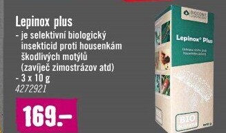 Ochrana rostlin proti housenkám škůdců Lepinox Plus Biocont Laboratory