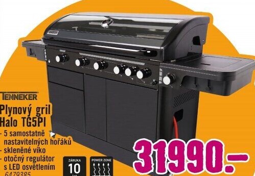 Plynový gril Tenneker Halo TG5Pl