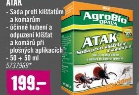 Sada proti klíšťatům a komárům AtakAgroBio