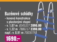 Schůdky k bazénu Tampa Marimex
