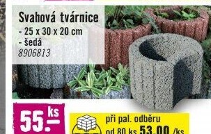 Svahová tvárnice
