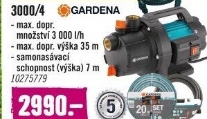Zahradní čerpadlo Gardena 3000/4 set