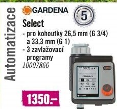 Zavlažovací počítač GARDENA Select