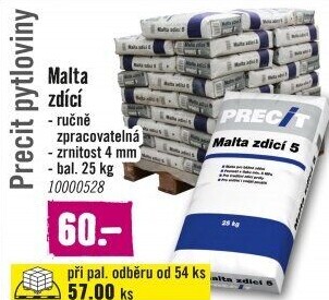 Zdící malta Precit