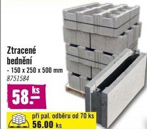 Ztracené bednění