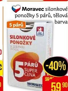 Dámské silonové ponožky Moravec