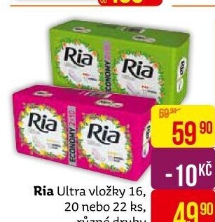 Dámské vložky Ria Ultra