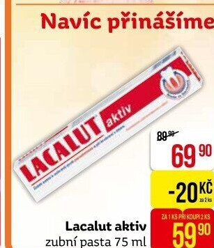 Pasta na zuby Aktiv Lacalut