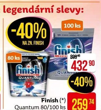 Tablety do myčky Quantum Finish