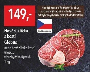 Hovězí kližka s kostí Globus