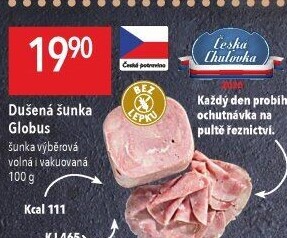 Šunka dušená výběrová Globus