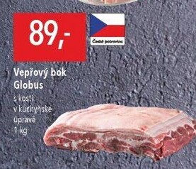 Vepřový bok s kostí Globus