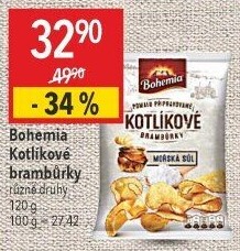 Brambůrky kotlíkové Bohemia Chips