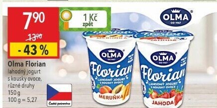 Jogurt lahodně dobrý Florian Olma