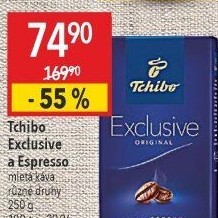 Mletá káva Tchibo Exclusive
