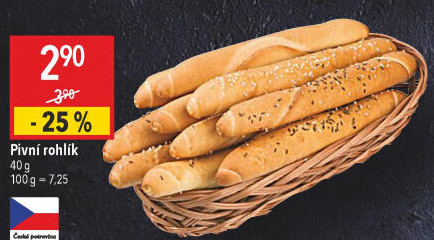 Pivní rohlík