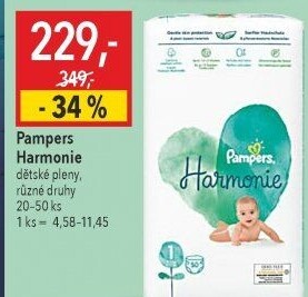 Pleny dětské Pampers Harmonie