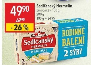 Sýr Hermelín Sedlčanský