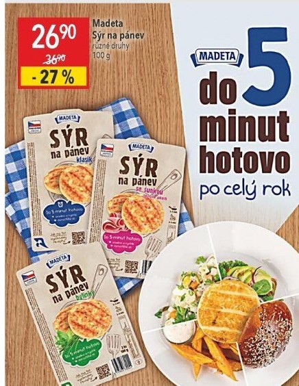 Sýr na pánev Madeta