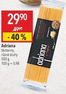 Těstoviny semolinové Adriana