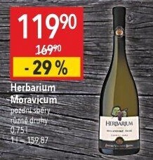 Víno Rulandské šedé Herbarium Moravicum Zámecké vinařství Bzenec - pozdní sběr