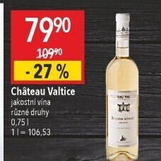Víno Ryzlink rýnský Chateau Valtice