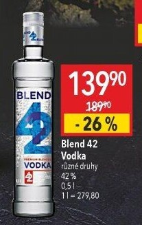 Vodka Blend 42 Vodka