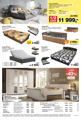 akční leták Sconto nábytek 29.4.2022-10.5.2022