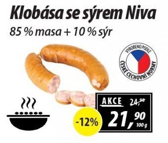 Klobása s nivou