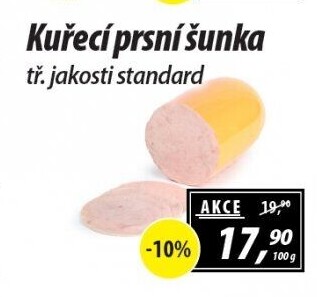 Šunka kuřecí prsní standardní