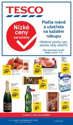 akční leták Tesco 4.5.2022-10.5.2022
