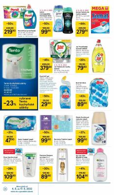 akční leták Tesco 4.5.2022-10.5.2022