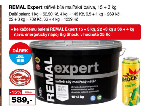 Malířský nátěr Expert Remal