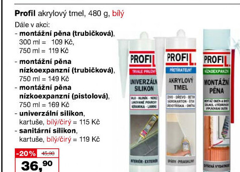 Montážní pěna Profil