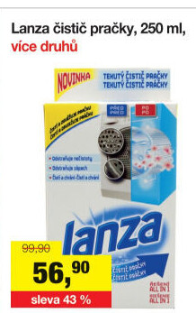 Čistič pračky Lanza