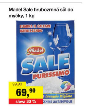 Sůl do myčky Madel