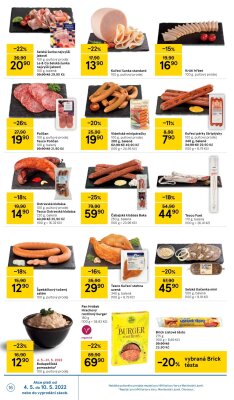 akční leták Tesco 4.5.2022-10.5.2022