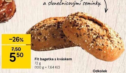 Bageta fit s kváskem